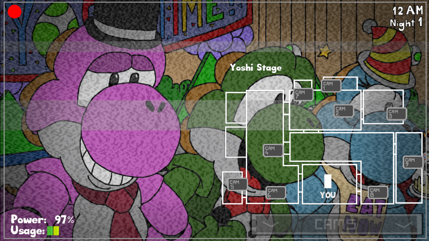 Illustration of Five Nights at Yoshi's