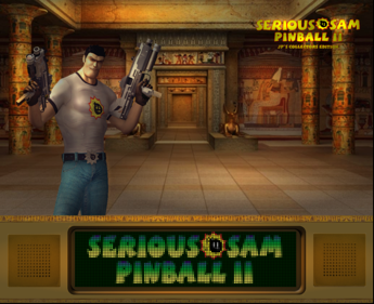 Serious Sam Pinball II - Arcade - Marquee (World) - 764x622