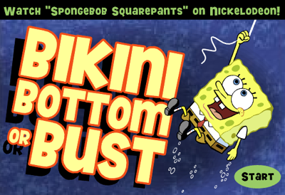 SpongeBob SquarePants: Bikini Bottom or Bust - Screenshot - Game Title (United States) - 560x384
