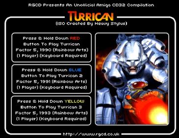 Turrican Collection - Screenshot - Game Select (null) - 680x523