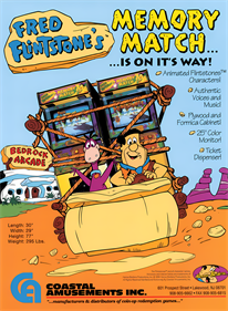 Fred Flintstones' Memory Match - Advertisement Flyer - Front (United States) - 1700x2308