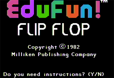 Edufun! Frenzy & Flip Flop - Screenshot - Game Select (null) - 560x384