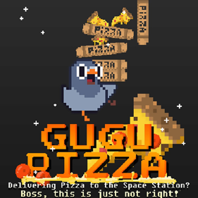 GuGu Pizza: Delivering Pizza to the Space Station? Boss, this is just not right! - Fanart - Box - Front (World) - 1024x1024
