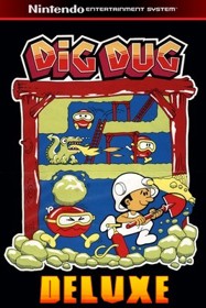 Dig Dug Deluxe - Fanart - Box - Front (null) - 267x400