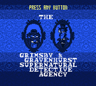 The Grimsby & Gravenhurst Supernatural Detective Agency - Screenshot - Game Title (World) - 160x144