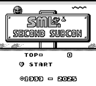 Super Mario Land: Second Subcon - Screenshot - Game Title (World) - 160x144