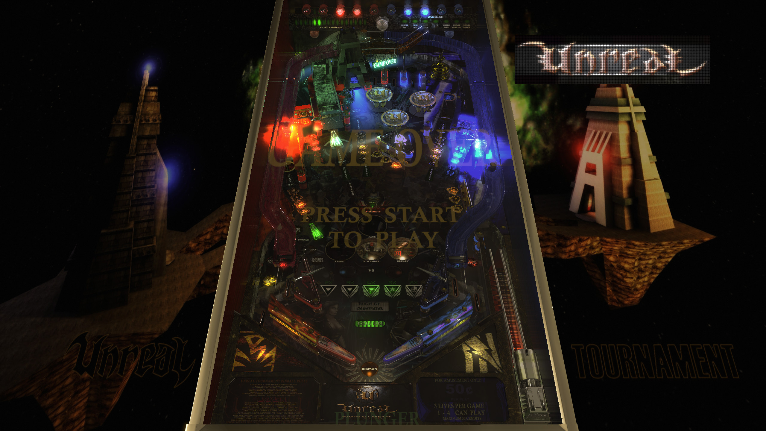 Illustration of Unreal Tournament 99: Capture The Flag