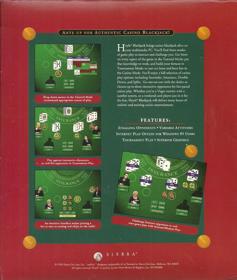 Hoyle Blackjack - Box - Back (North America) - 865x1023