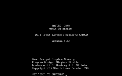 Battle Tank: Kursk to Berlin - Screenshot - Game Title (null) - 640x400