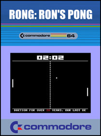 Rong: Ron's Pong - Fanart - Box - Front (null) - 798x1072