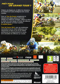 Le Tour de France 2012 - Box - Back (Europe) - 640x902