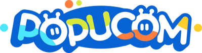 Popucom - Clear Logo (World) - 1280x340