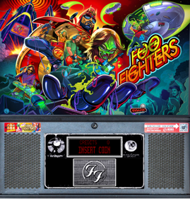 Foo Fighters (RyGuy) - Arcade - Marquee (null) - 1074x1120