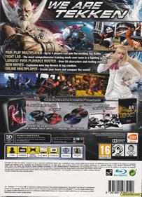 Tekken Tag Tournament 2 We Are Tekken Edition - Box - Back (Europe) - 625x863