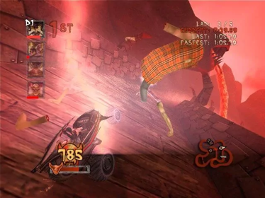 Earache: Extreme Metal Racing - Screenshot - Gameplay (World) - 640x480