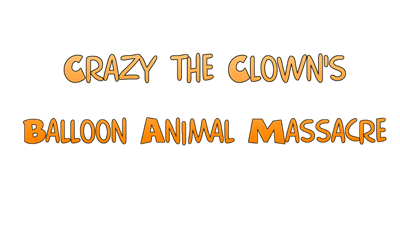 Crazy The Clown's Balloon Animal Massacre - Clear Logo (null) - 640x360