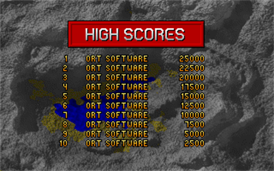 TerraFire - Screenshot - High Scores (null) - 320x200