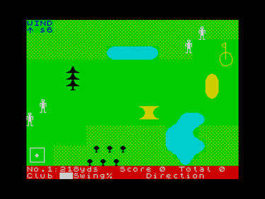 Golf (DK'Tronics) - Screenshot - Gameplay (United Kingdom) - 640x480