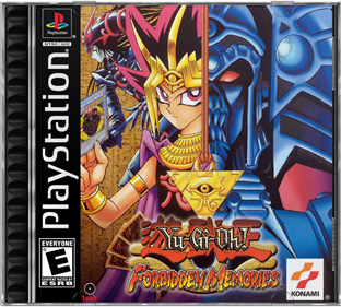 Yu-Gi-Oh! Forbidden Memories - Box - Front - Reconstructed (North America) - 687x617