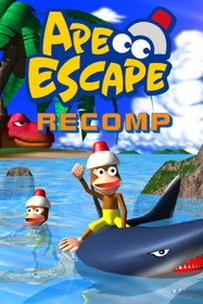 Ape Escape Recomp - Fanart - Box - Front (null) - 600x900