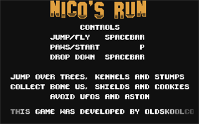 Nico's Run - Screenshot - Game Title (null) - 320x200