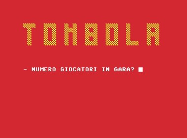 Tombola (J.Soft) - Screenshot - Game Title (null) - 679x502