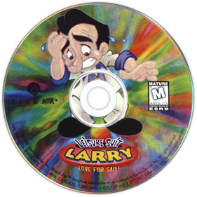 Leisure Suit Larry: Love for Sail! - Disc (North America) - 700x700