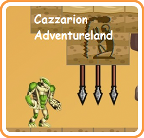 Cazzarion Adventureland - Box - Front (World) - 300x287
