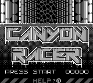 Canyon Racer - Screenshot - Game Title (World) - 160x144