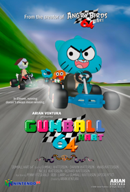 Gumball Kart 64 - Poster (North America) - 2528x3750