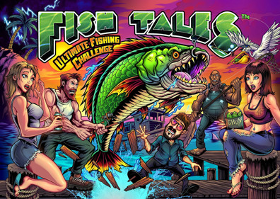 Fish Tales: Ultimate Fishing Challenge - Arcade - Marquee (null) - 1920x1361