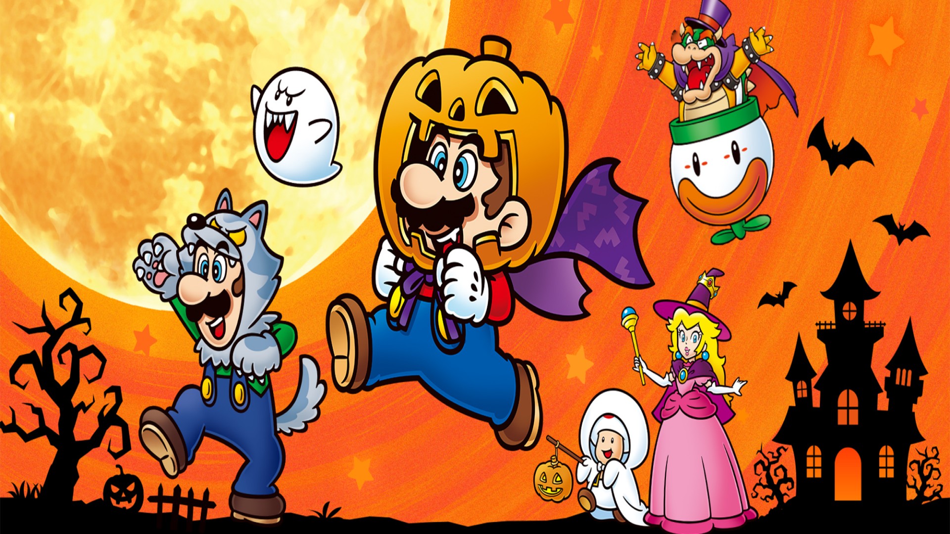 Illustration of Super BOOio Bros.