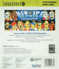 Hit the Ice: VHL: The Official Video Hockey League - Box - Back (North America) - 1000x1169
