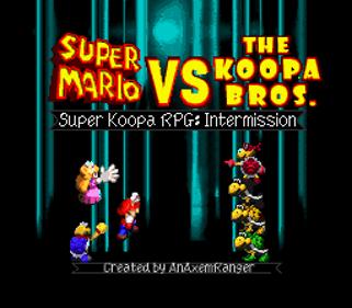 Super Mario Vs. The Koopa Bros. - Screenshot - Game Title (null) - 256x224