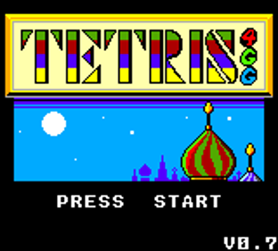 Tetris4GG - Screenshot - Game Title (null) - 160x144