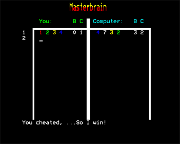 Masterbrain - Screenshot - Gameplay (null) - 640x512