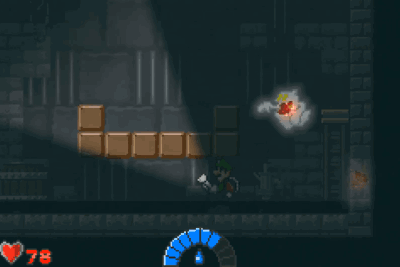 Luigi's Mansion 2D: Eternal Night - Screenshot - Gameplay (World) - 1676x1119