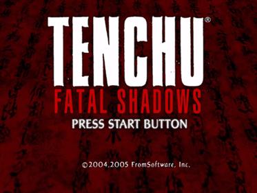 Tenchu: Fatal Shadows - Screenshot - Game Title (North America) - 1907x1435