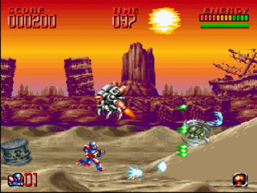Super Turrican 2 - Screenshot - Gameplay (null) - 320x240