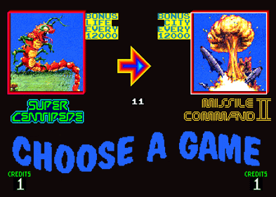 Arcade Classics - Screenshot - Game Select (null) - 336x240