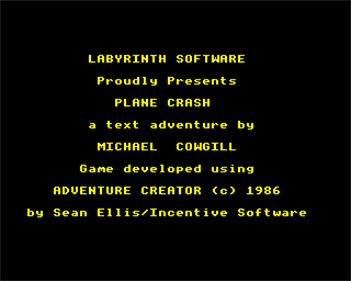 Plane Crash - Screenshot - Game Title (null) - 320x256