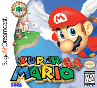 Super Mario 64 - Fanart - Box - Front (North America) - 514x463