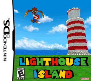 Lighthouse Island - Fanart - Box - Front (North America) - 300x267