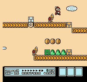 Super Mario Bros. 3 - Screenshot - Gameplay (null) - 256x240
