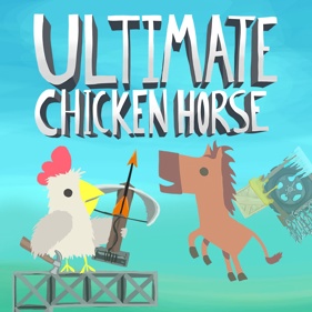 Ultimate Chicken Horse - Poster (North America) - 1024x1024