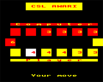 Awari (CSL Microdata) - Screenshot - Gameplay (null) - 640x512