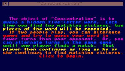 Concentration - Screenshot - Game Title (null) - 663x379