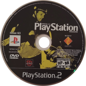 Official U.S. PlayStation Magazine Demo Disc 63 - Disc (North America) - 500x497