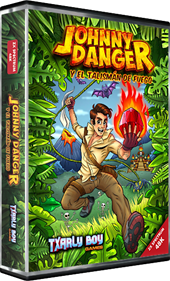 Johhny Danger y el Talisman de Fuego - Box - 3D (null) - 334x551