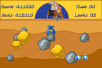 Gold Miner - Screenshot - Gameplay (World) - 240x160